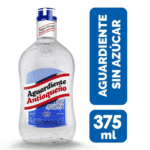 1/2 Aguardiente Tapa Azul