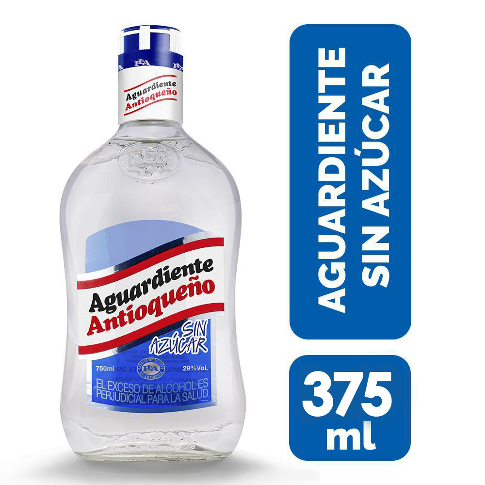 Aguartiente-tapa-azul 1/2 Aguardiente Tapa Azul - Image 1