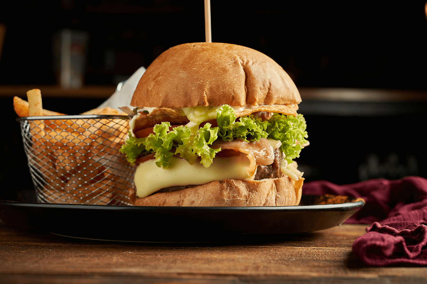 BURGER-MEXICANA Artesanal Queso Cheddar - Image 1